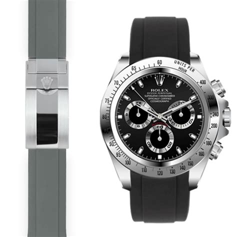 rolex daytona kautschuk armband|rubber bands for Rolex daytona.